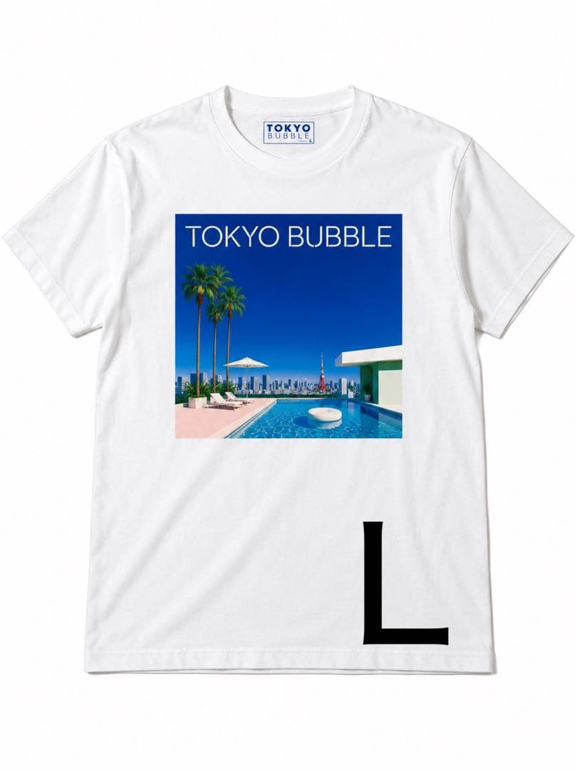 白いTシャツに TB-01 のプリント