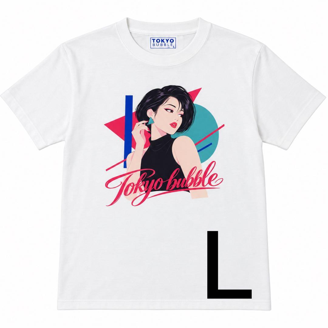 白いTシャツに TB-07 のプリント